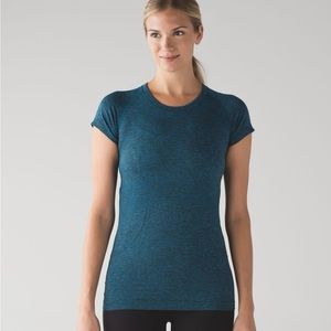 Lululemon Teal Swiftly Tech Short Sleeve Shirt 2.0